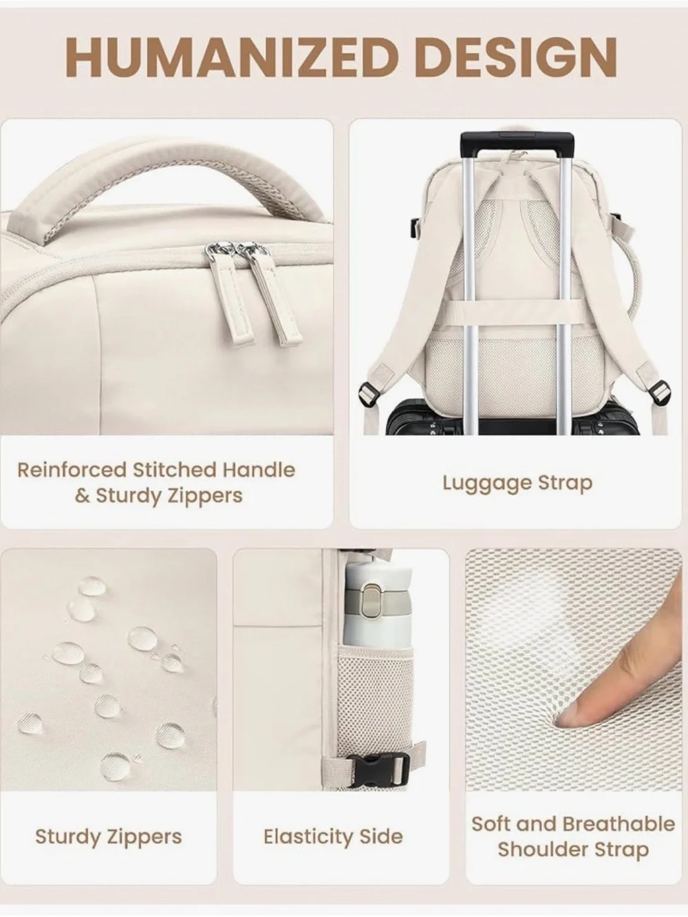 N/A travel backpack